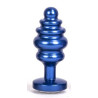 Kiotos Bijou anal Alloy 6.5 x 3 cm Bleu